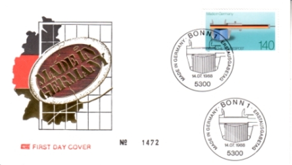 D FDC 1376 ● - 1988